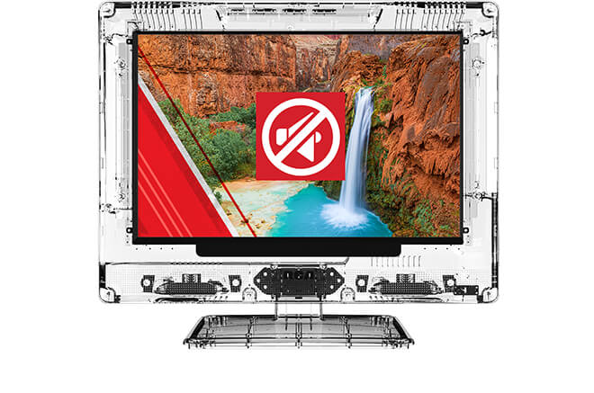 RCA SE series 15 inch television without speakers